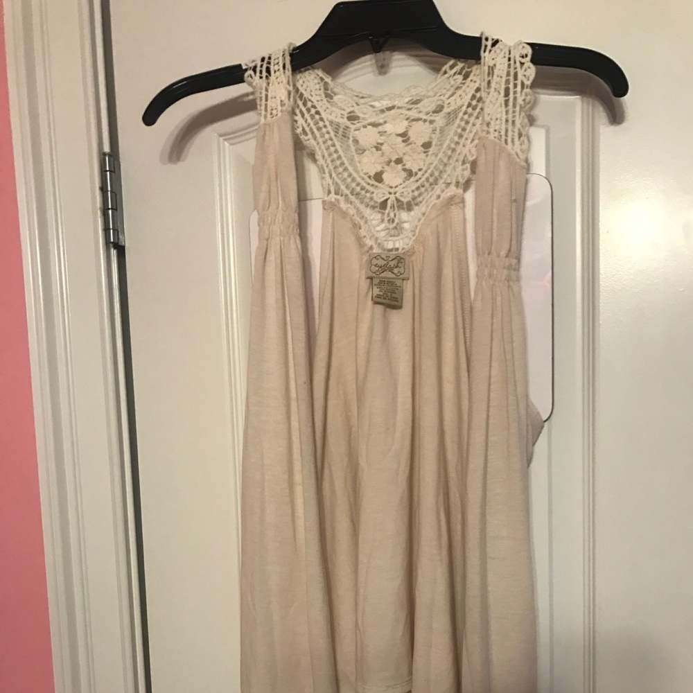 Sleeveless cardigan